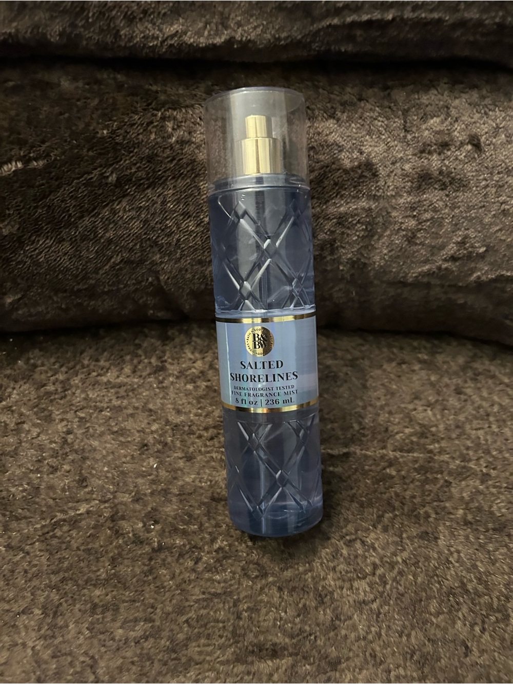 Bath & Body Works Salted Shorelines Fragrance Mist - Blue & Gold Accents